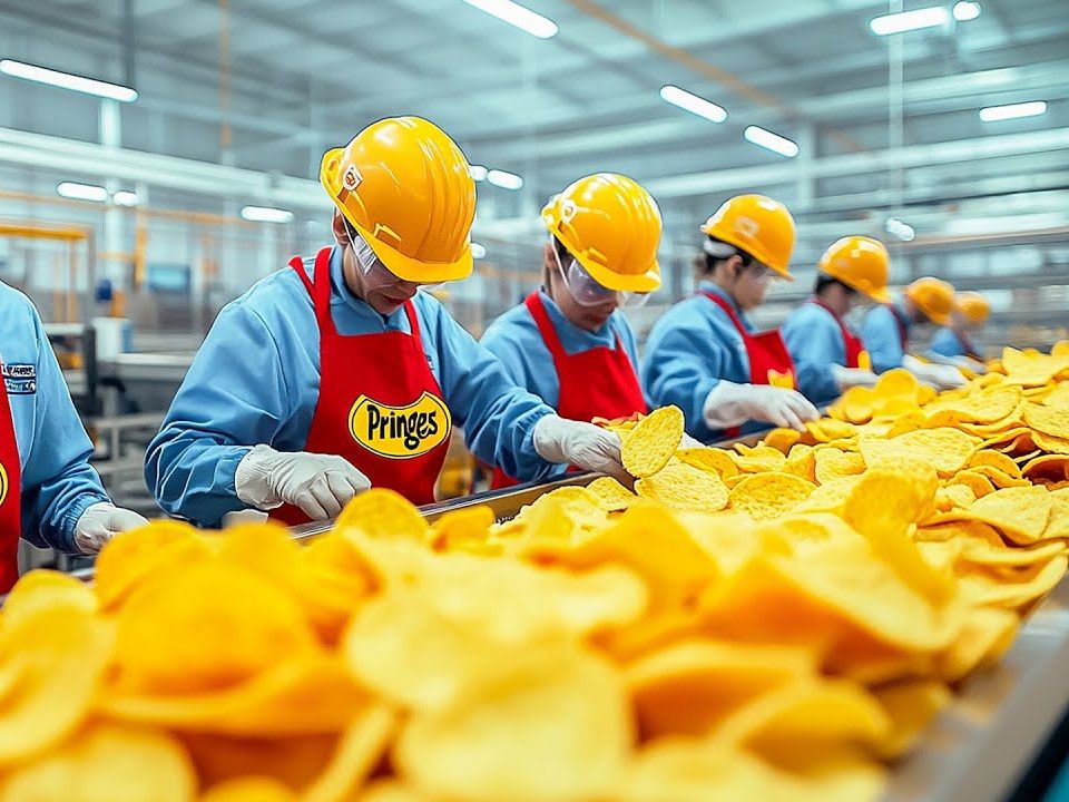 Potato Chip Production Line Process Flow，French Fries Processing Line: Key Machines from Washing to Packaging